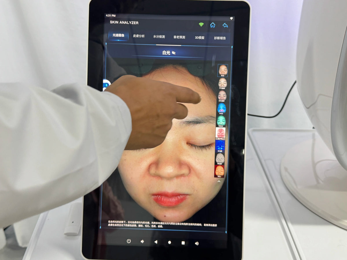 InfinityCare 3D AI Pro - Skin Scanner Care Facial Analyzer Monitor Machine